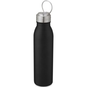 Bouteille de sport Harper 700 ml en acier inoxydable avec boucle métallique – vue 3