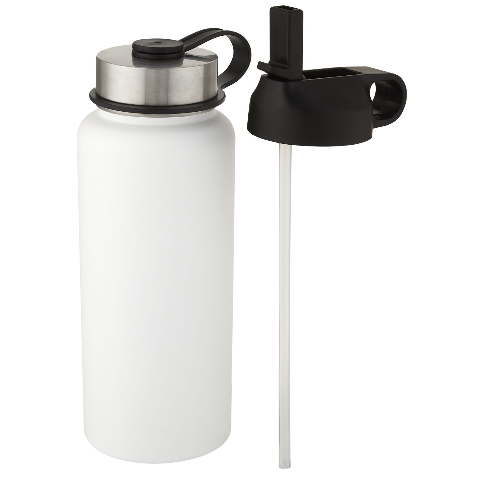 Bouteille de sport isotherme Supra 1 l avec couche de cuivre et 2 couvercles Bouteille de sport isotherme Supra 1 l avec couche de cuivre et 2 couvercles