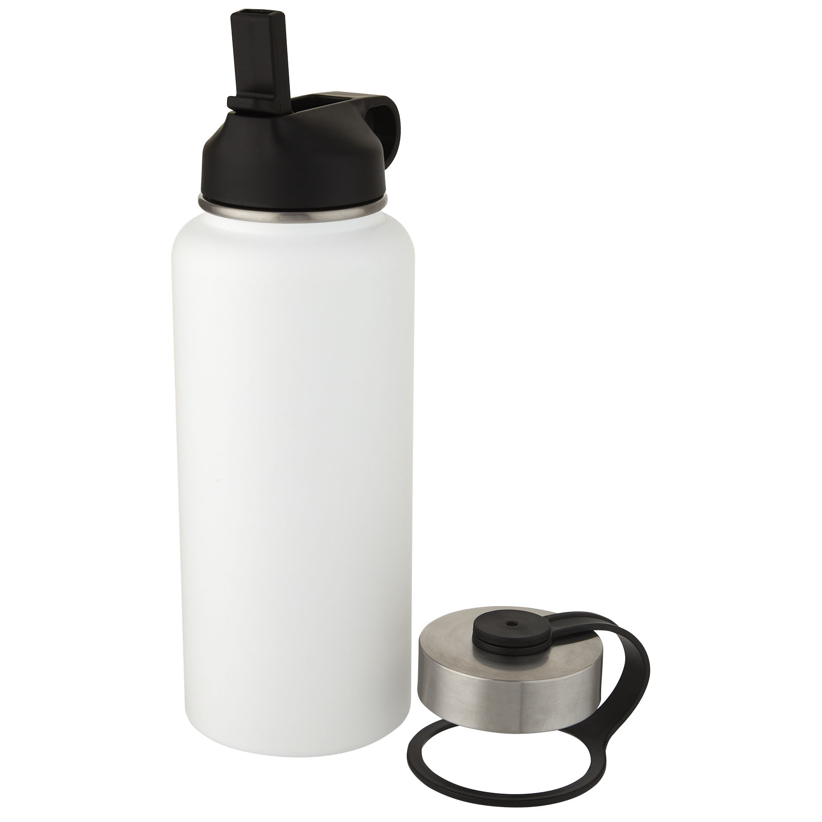 Bouteille de sport isotherme Supra 1 l avec couche de cuivre et 2 couvercles Bouteille de sport isotherme Supra 1 l avec couche de cuivre et 2 couvercles – vue 2