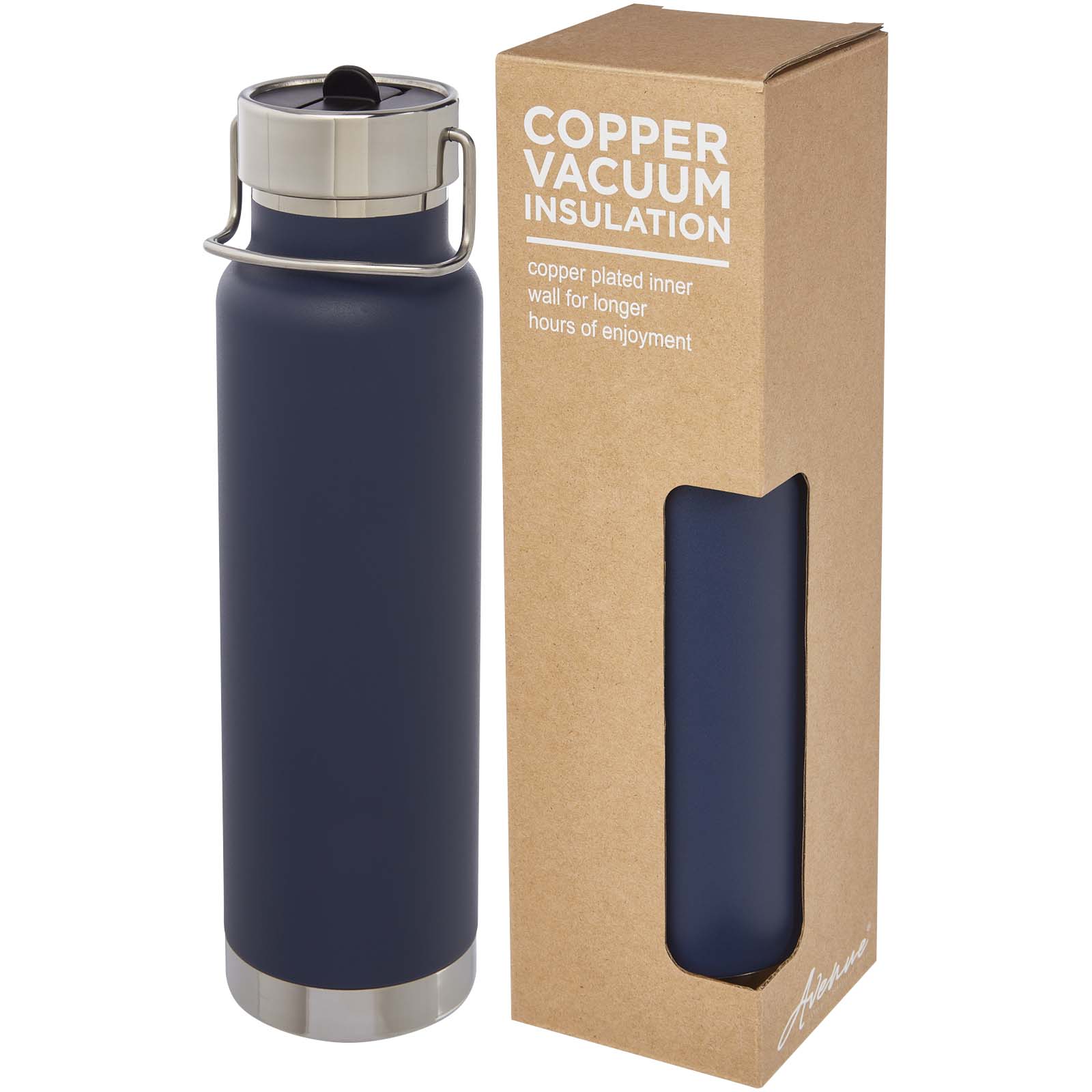 Bouteille isotherme de sport Thor de 750 ml avec isolation par le vide et couche de cuivre Bouteille isotherme de sport Thor de 750 ml avec isolation par le vide et couche de cuivre – vue 3