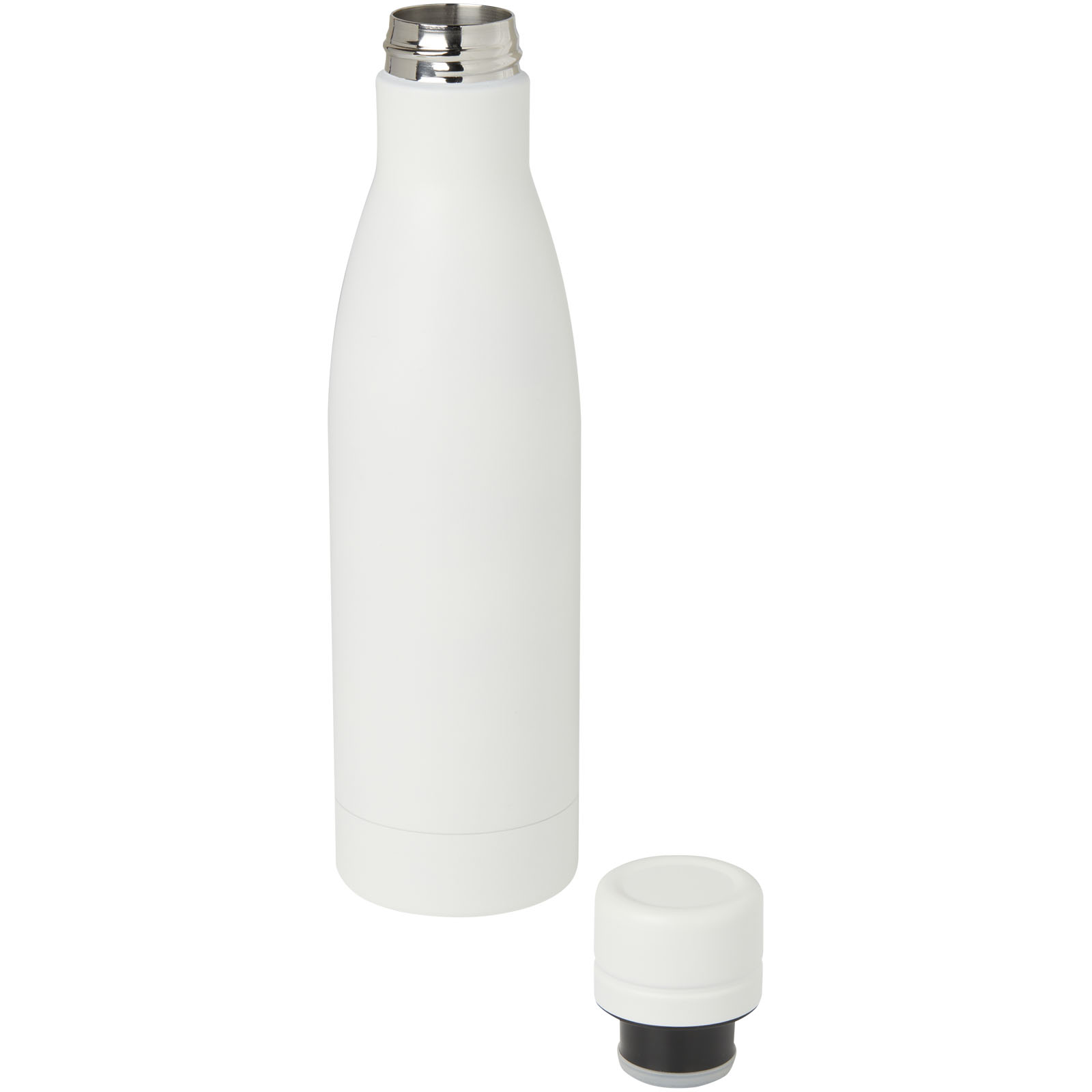 Bouteille isotherme Vasa en acier inoxydable recyclé certifié RCS de 500 ml avec isolation par le vide et couche de cuivre Bouteille isotherme Vasa en acier inoxydable recyclé certifié RCS de 500 ml avec isolation par le vide et couche de cuivre – vue 2