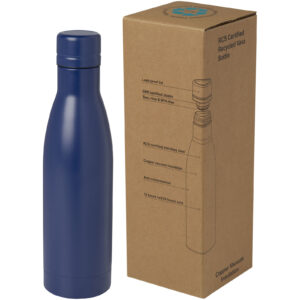 Bouteille isotherme Vasa en acier inoxydable recyclé certifié RCS de 500 ml avec isolation par le vide et couche de cuivre – vue 4