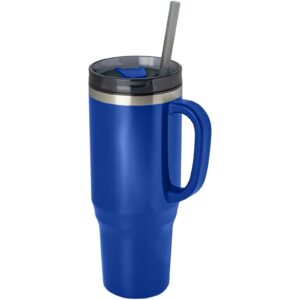 Mug isotherme Melbourne 1200 ml certifié RCS avec paille – vue 4