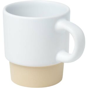 Tasse à espresso empilable Olympia de 130 ml avec fond en argile