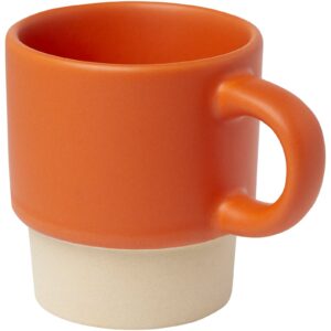 Tasse à espresso empilable Olympia de 130 ml avec fond en argile – vue 2