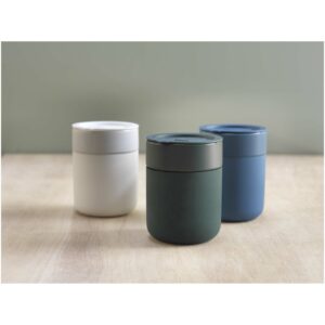 Gobelet en céramique Java de 330 ml avec revêtement en silicone et couvercle en plastique – vue 2
