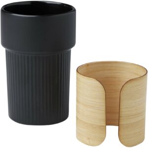 Gobelet Fika de 340 ml avec couvercle en bambou – vue 2