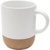 Mug Billie en céramique pour sublimation de 300 ml avec détails en liège