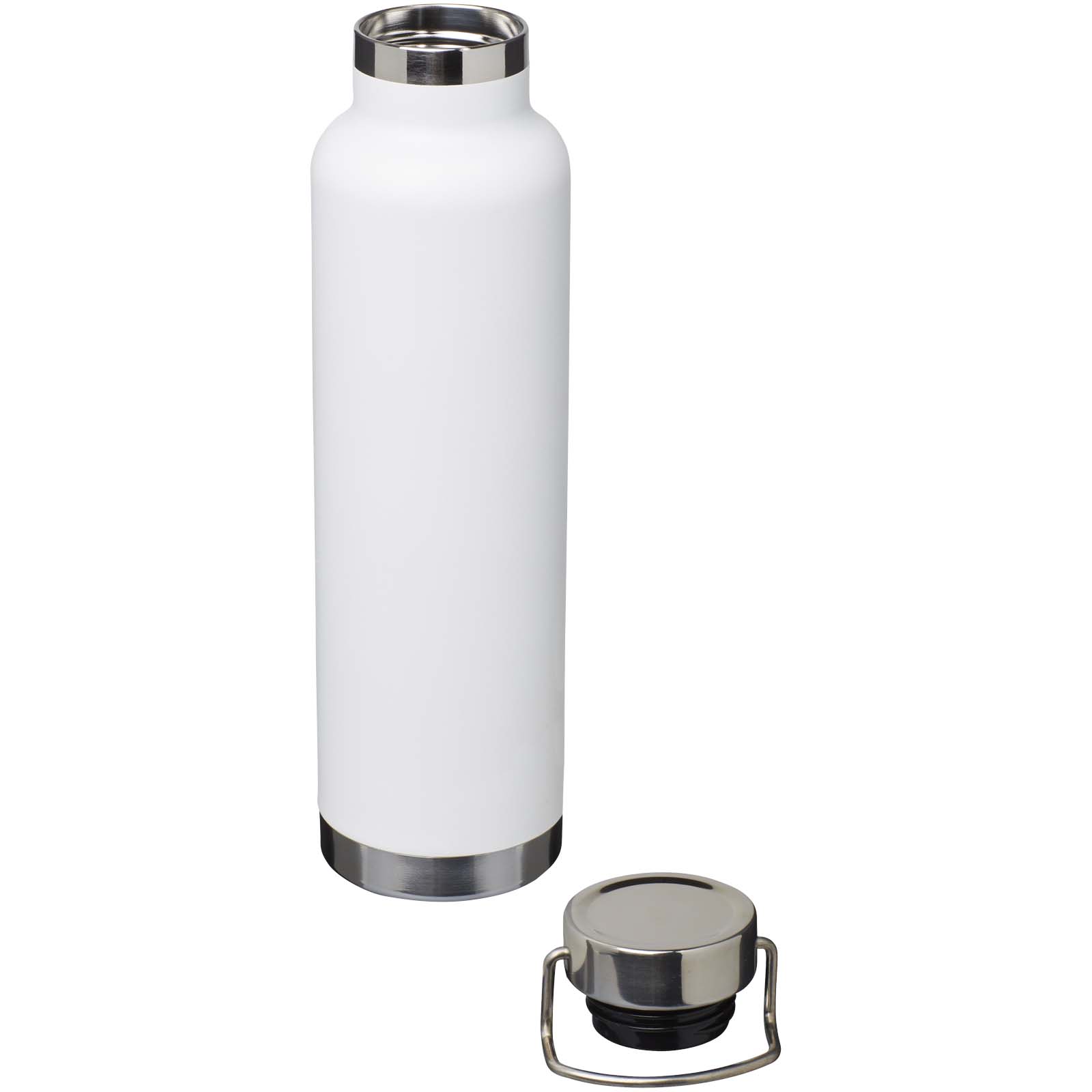 Bouteille avec isolation sous vide Astra de 650 ml en cuivre et acier inoxydable recyclé certifié RCS Bouteille avec isolation sous vide Astra de 650 ml en cuivre et acier inoxydable recyclé certifié RCS – vue 2