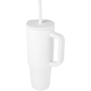 Gobelet isotherme Brady 900 ml certifié RCS avec paille en silicone