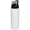 Bouteille d’eau Fitz de 800 ml en acier inoxydable recyclé certifié RCS à simple paroi