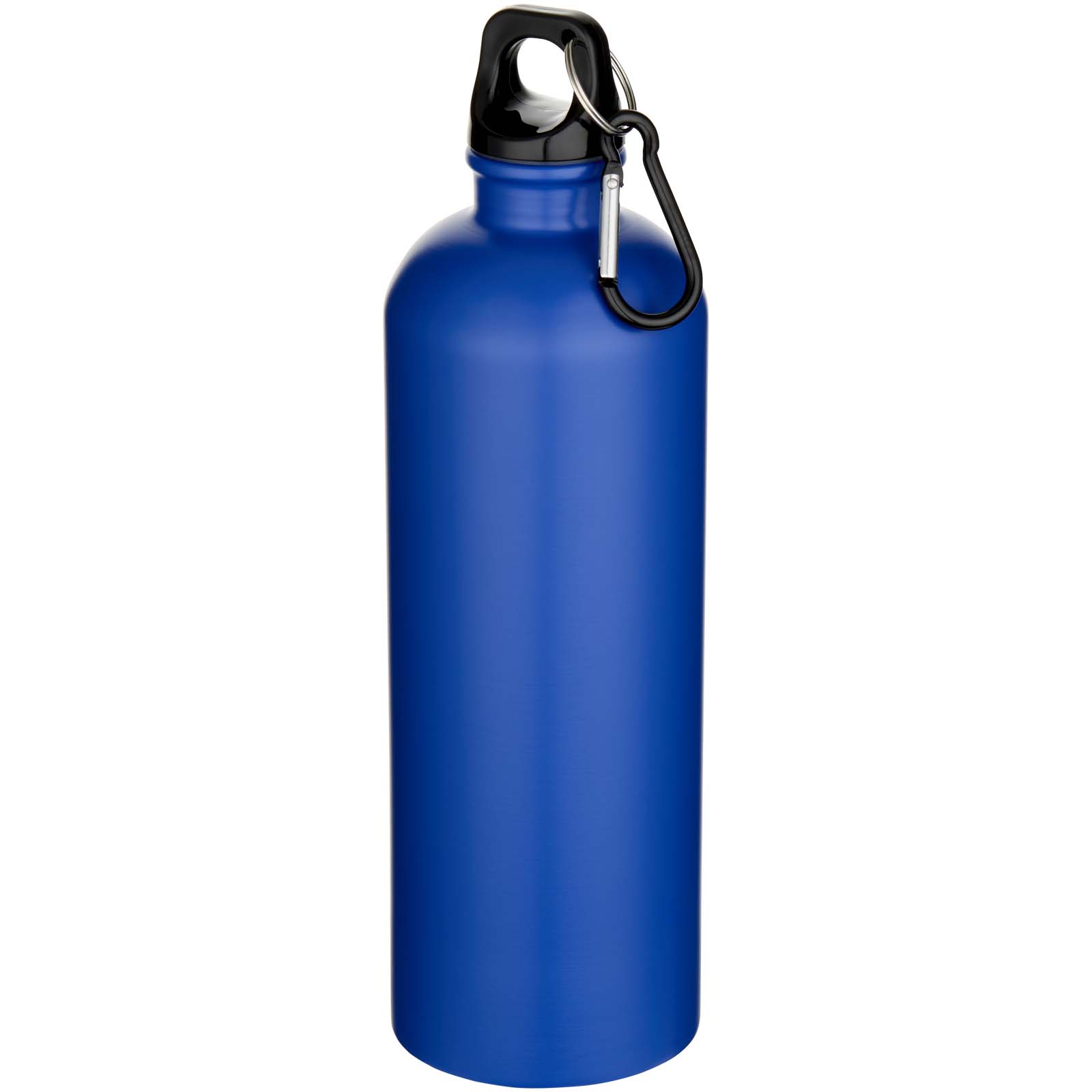 Bouteille d’eau Oregon de 750 ml en acier inoxydable à simple paroi certifiée RCS, recyclé mat avec mousqueton Bouteille d’eau Oregon de 750 ml en acier inoxydable à simple paroi certifiée RCS, recyclé mat avec mousqueton – vue 3