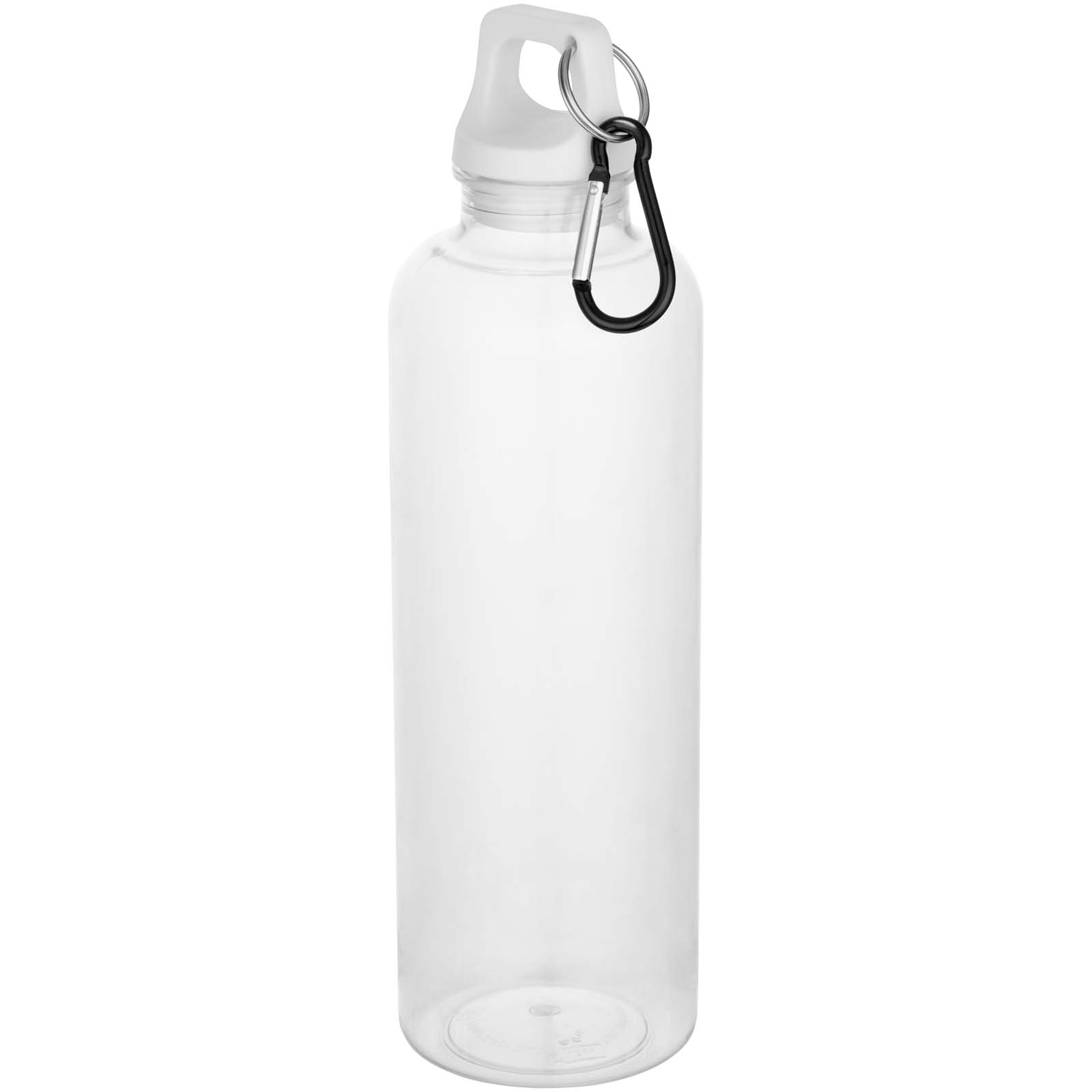 Bouteille d’eau Oregon de 750 ml en plastique recyclé certifié RCS avec mousqueton Bouteille d’eau Oregon de 750 ml en plastique recyclé certifié RCS avec mousqueton – vue 2