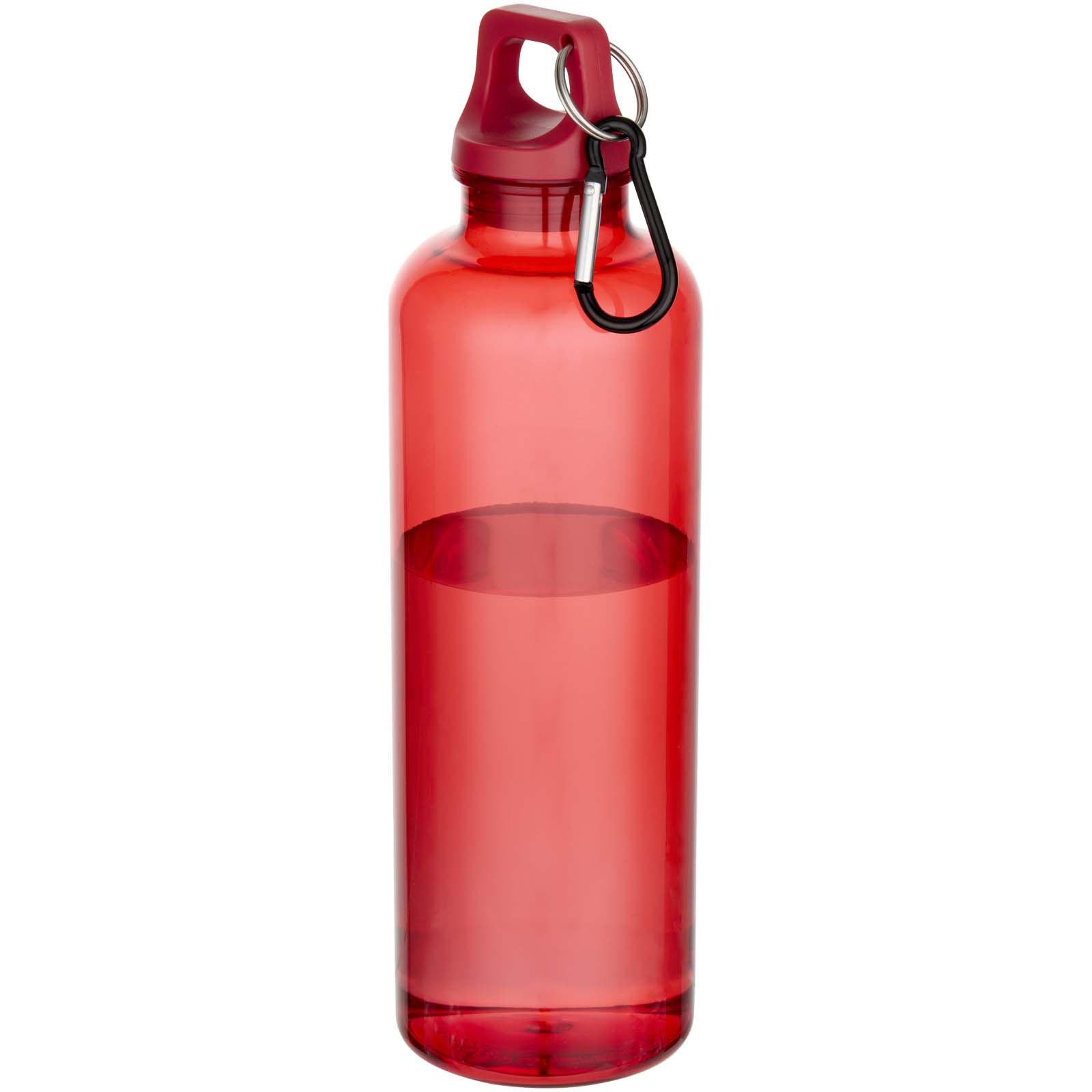 Bouteille d’eau Oregon de 750 ml en plastique recyclé certifié RCS avec mousqueton Bouteille d’eau Oregon de 750 ml en plastique recyclé certifié RCS avec mousqueton – vue 3