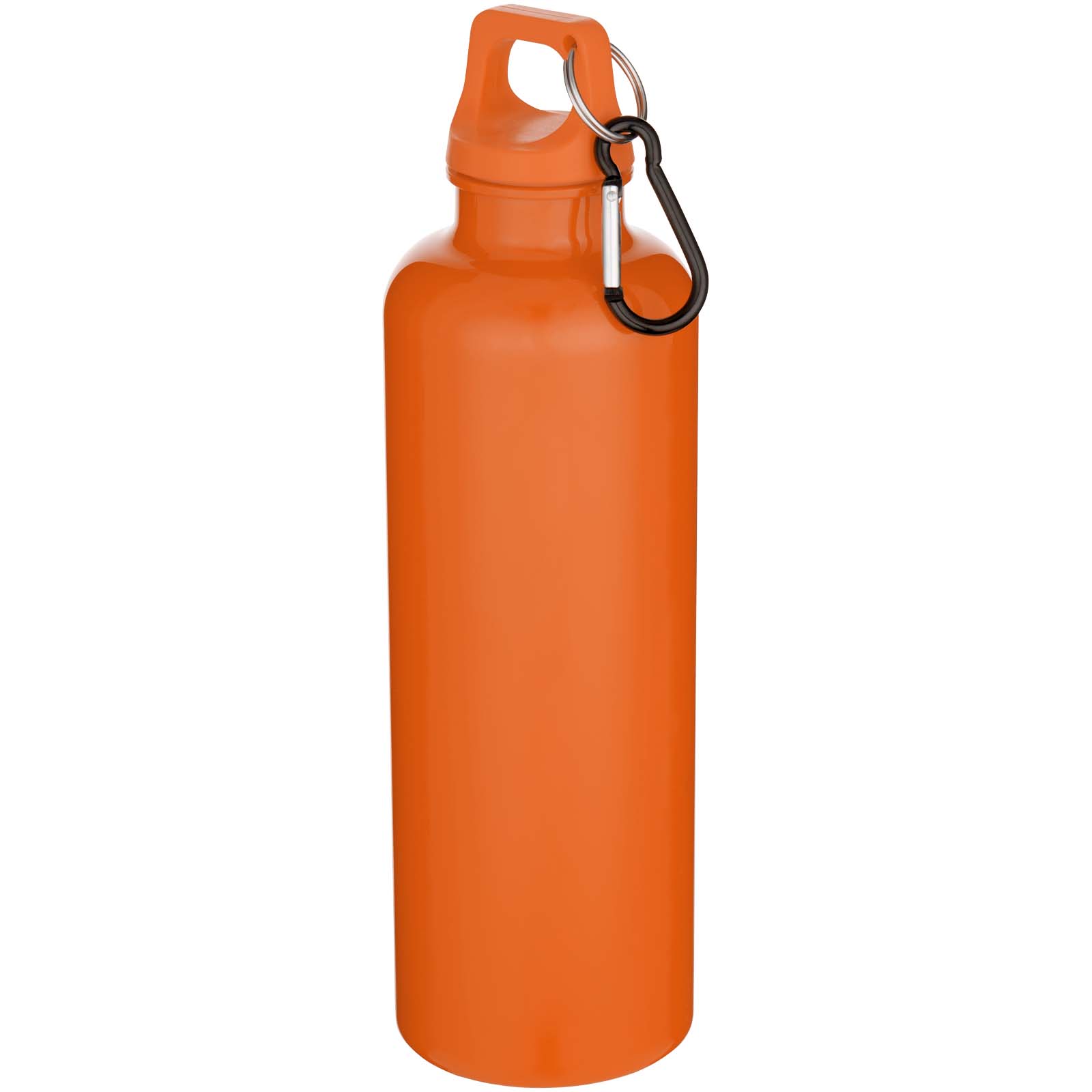 Bouteille d’eau Oregon de 750 ml en plastique recyclé uni certifié RCS avec mousqueton Bouteille d’eau Oregon de 750 ml en plastique recyclé uni certifié RCS avec mousqueton – vue 3
