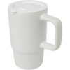 Mug Carter en céramique de 450 ml avec couvercle en plastique
