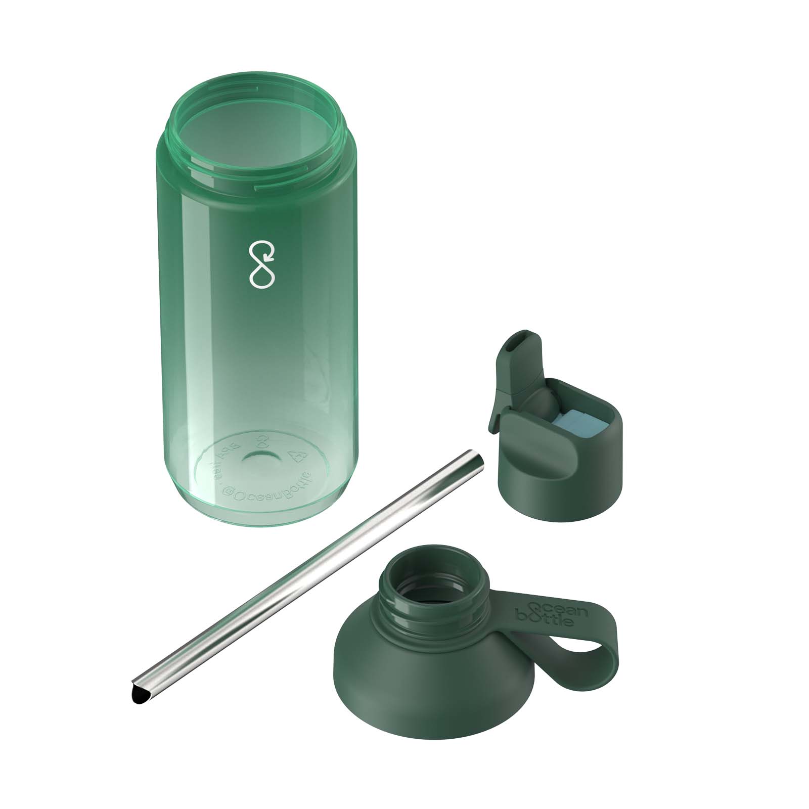 Bouteille d’eau Ocean Bottle GO Clear 710 ml Bouteille d’eau Ocean Bottle GO Clear 710 ml – vue 2