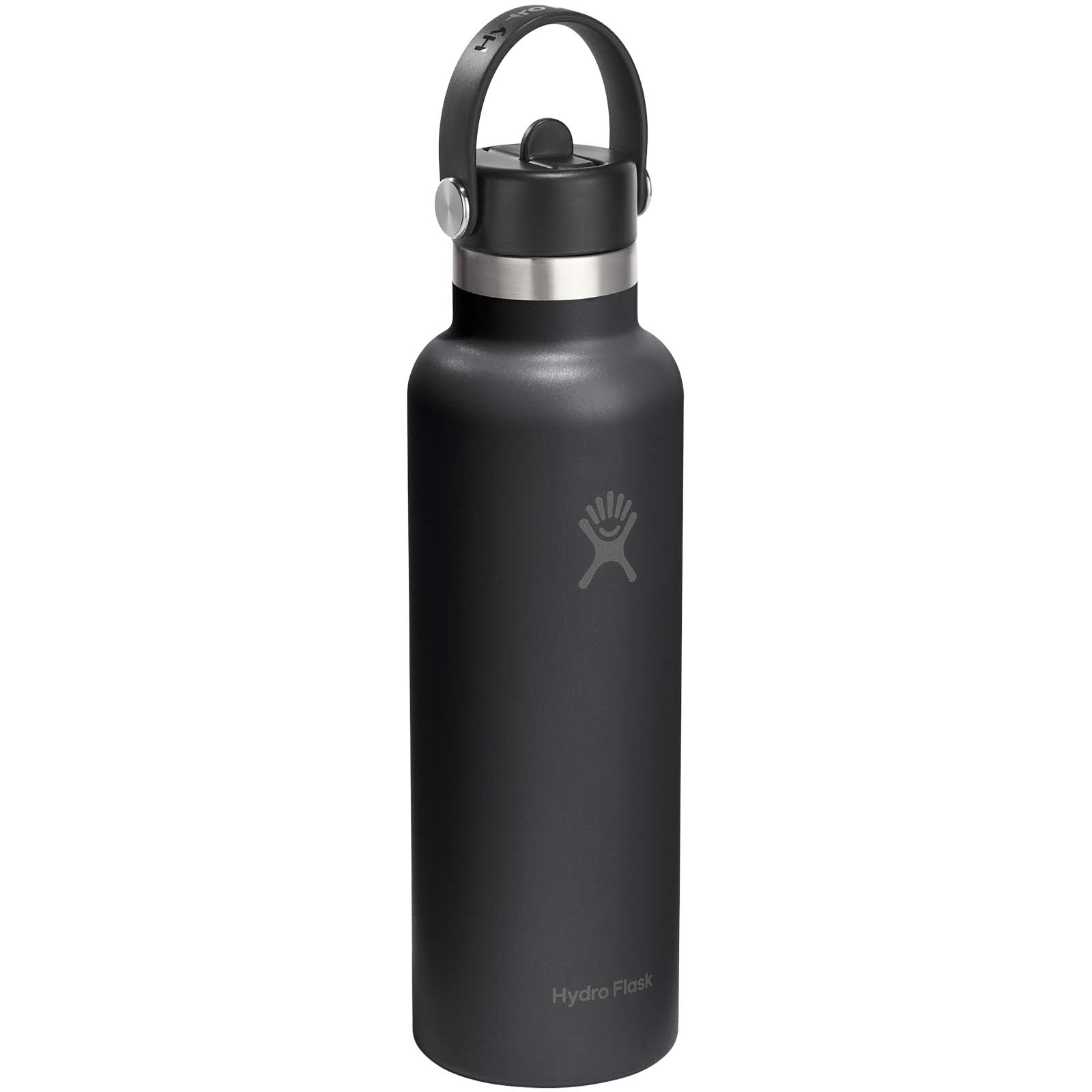 Gourde isotherme en acier inoxydable Hydro Flask à goulot standard, 621 ml, avec bouchon à paille Gourde isotherme en acier inoxydable Hydro Flask à goulot standard, 621 ml, avec bouchon à paille – vue 3