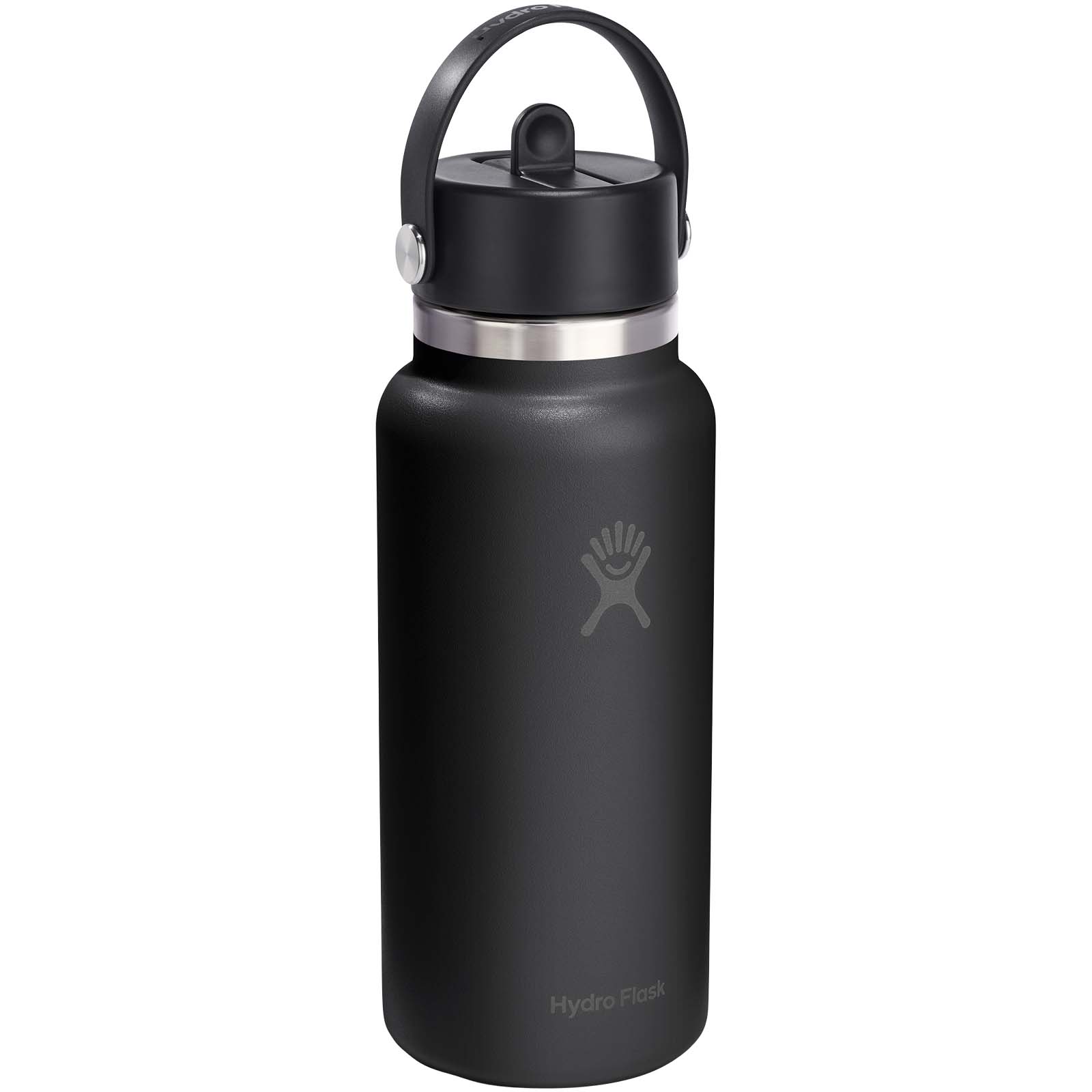 Gourde isotherme en acier inoxydable Hydro Flask à large goulot, d’une contenance de 946 ml, avec bouchon à paille Gourde isotherme en acier inoxydable Hydro Flask à large goulot, d’une contenance de 946 ml, avec bouchon à paille – vue 3