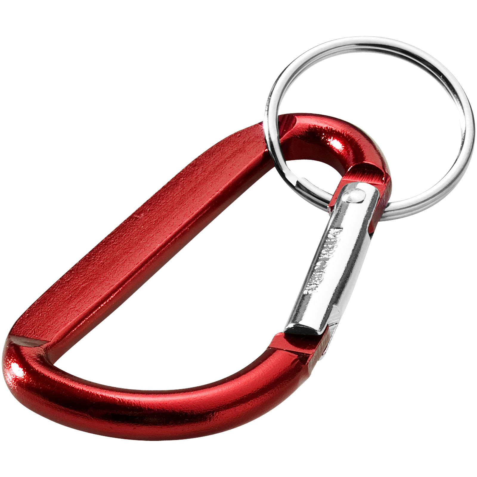 Porte-clés mousqueton Timor en aluminium recyclé RCS Porte-clés mousqueton Timor en aluminium recyclé RCS