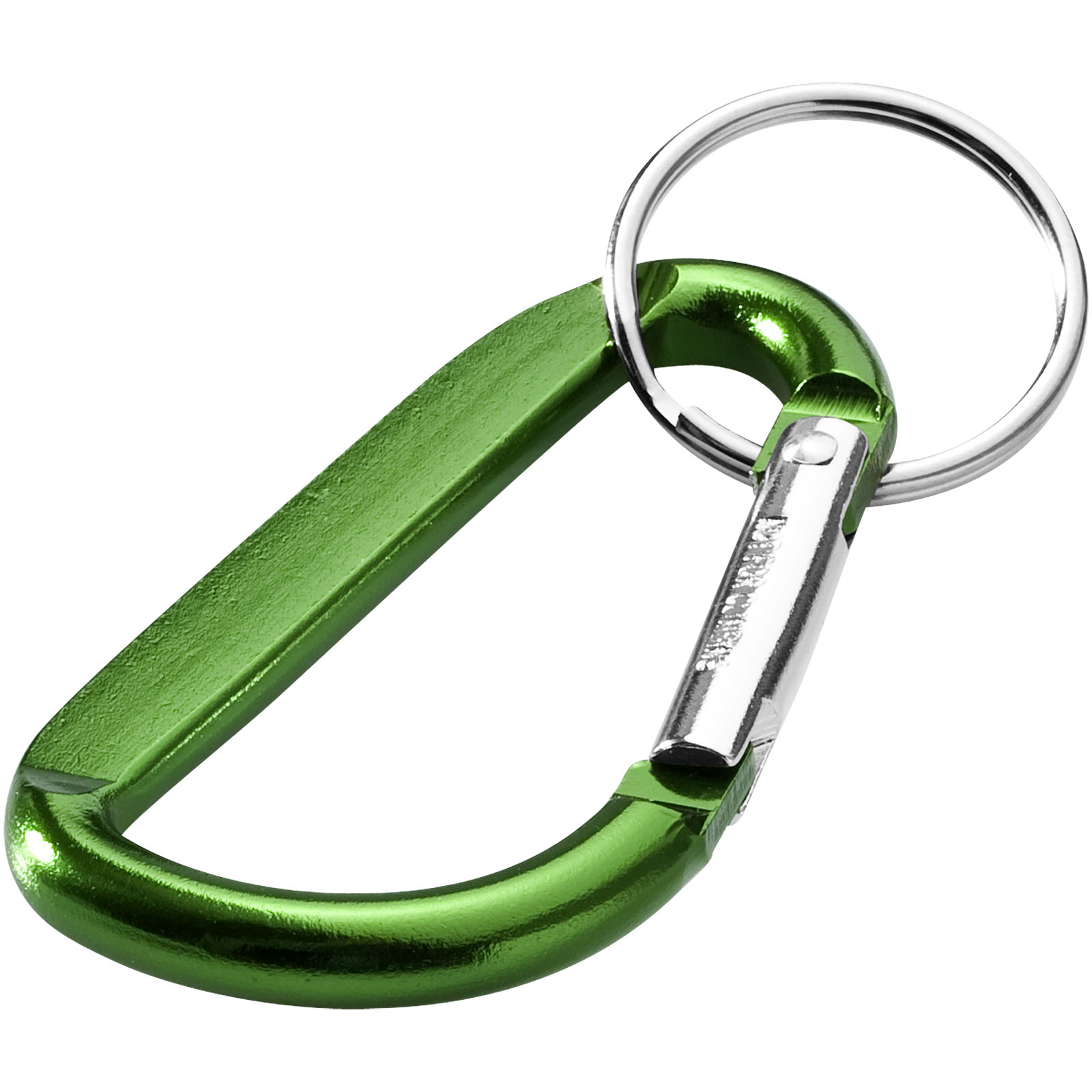 Porte-clés mousqueton Timor en aluminium recyclé RCS Porte-clés mousqueton Timor en aluminium recyclé RCS – vue 3