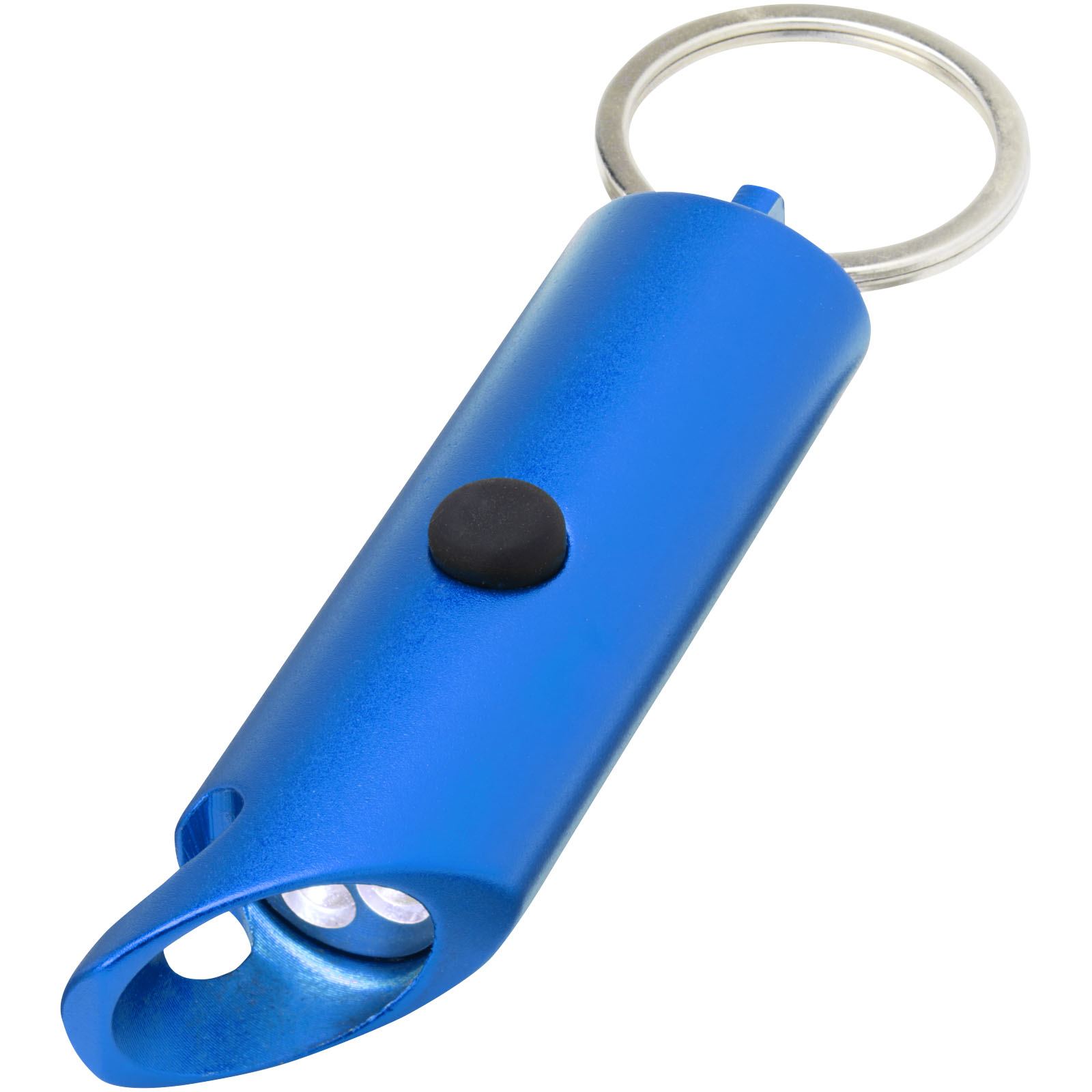 Lumière LED IPX Flare en aluminium recyclé et ouvre-bouteille avec porte-clés Lumière LED IPX Flare en aluminium recyclé et ouvre-bouteille avec porte-clés – vue 3