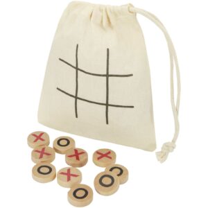 Jeu de morpion Whorl en bois