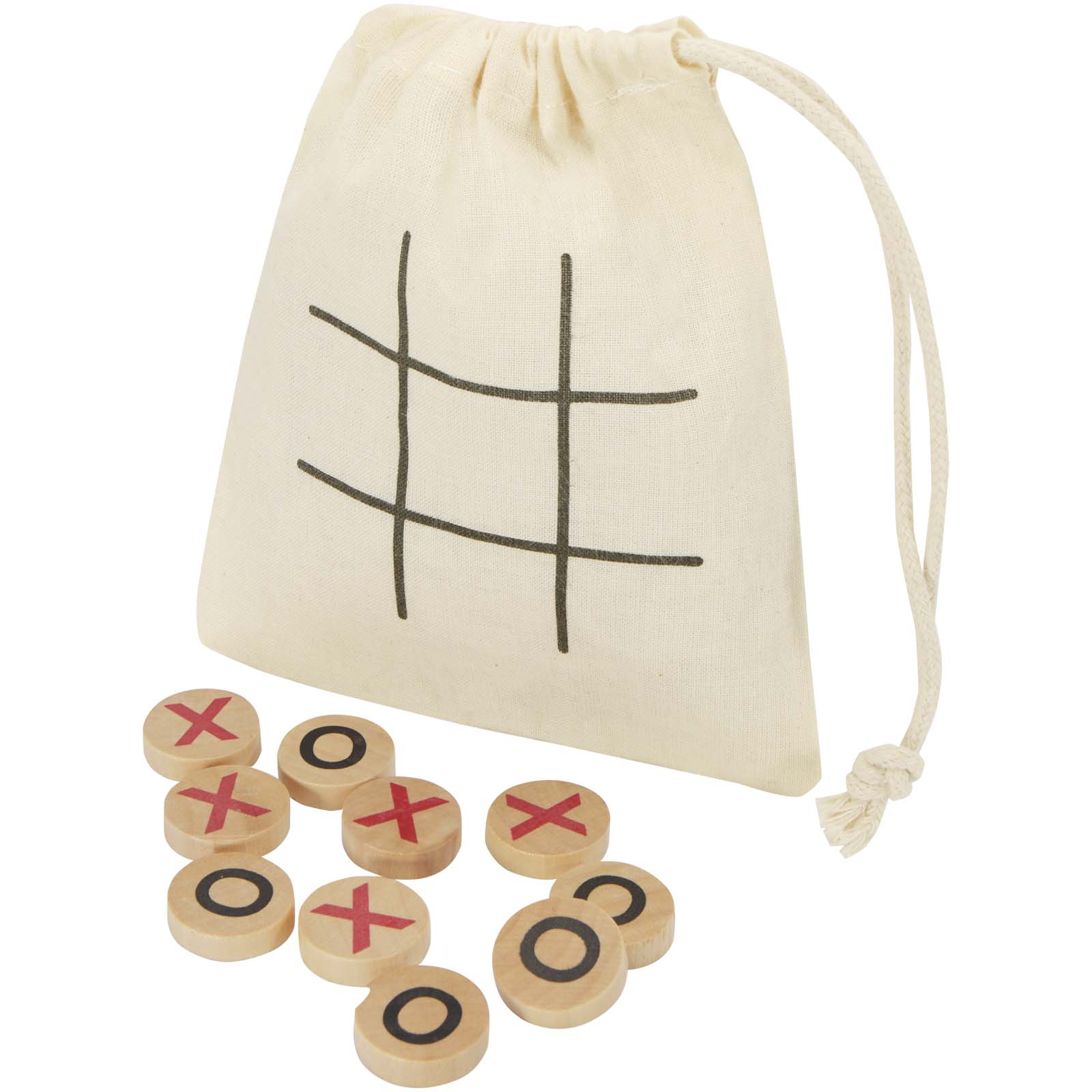 Jeu de morpion Whorl en bois Jeu de morpion Whorl en bois