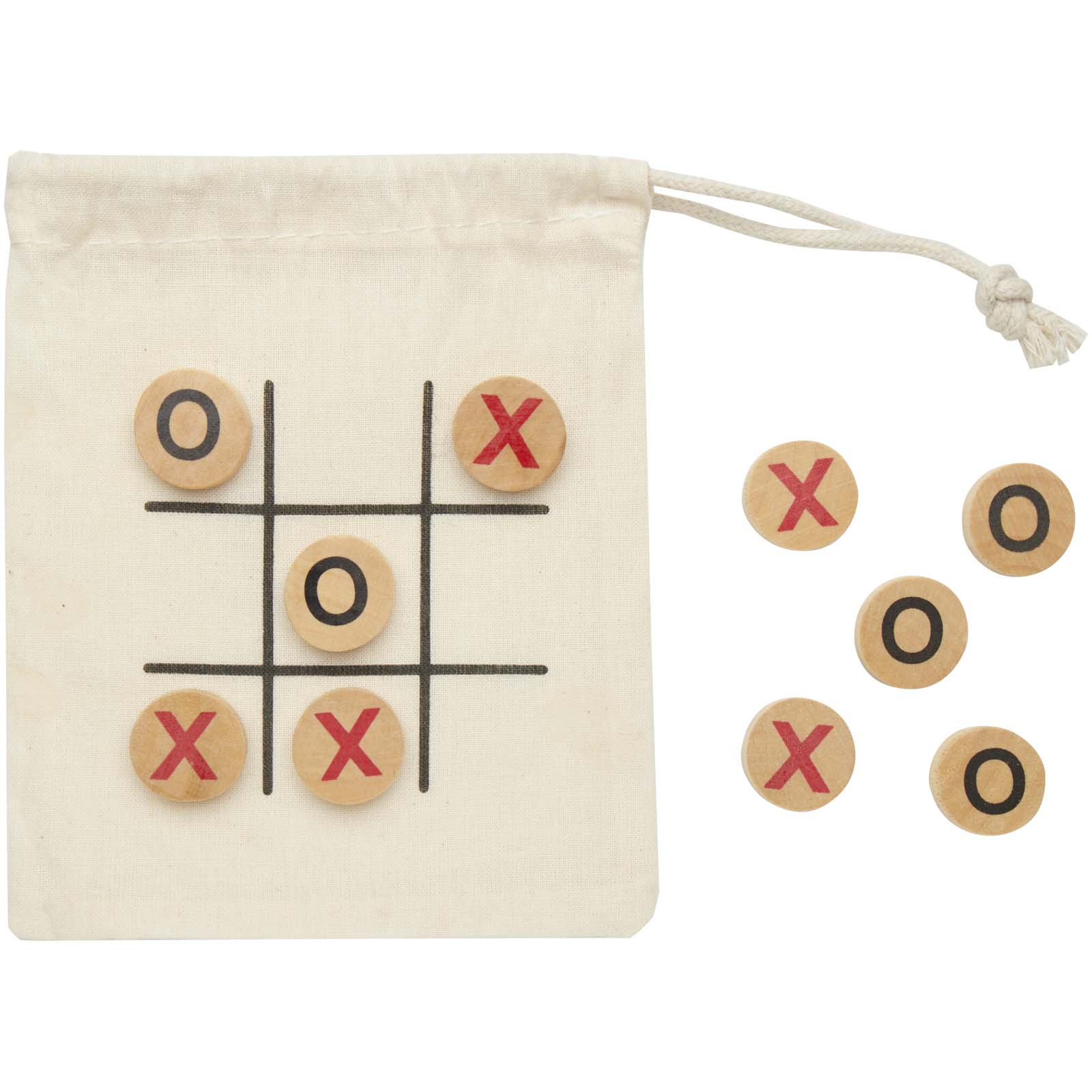 Jeu de morpion Whorl en bois Jeu de morpion Whorl en bois – vue 2