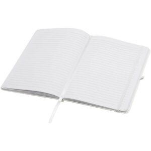 Carnet A5 Teak ligné recyclé à couverture rigide – vue 2
