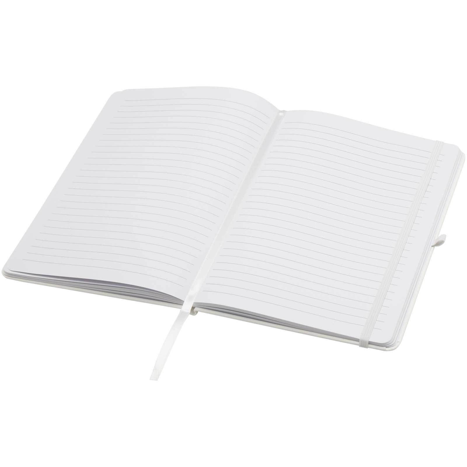 Carnet A5 Teak ligné recyclé à couverture rigide Carnet A5 Teak ligné recyclé à couverture rigide – vue 2