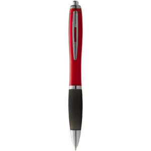 Stylo à bille Nash avec grip noir (encre noire)