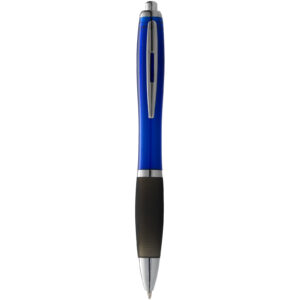 Stylo à bille Nash avec grip noir (encre noire) – vue 2