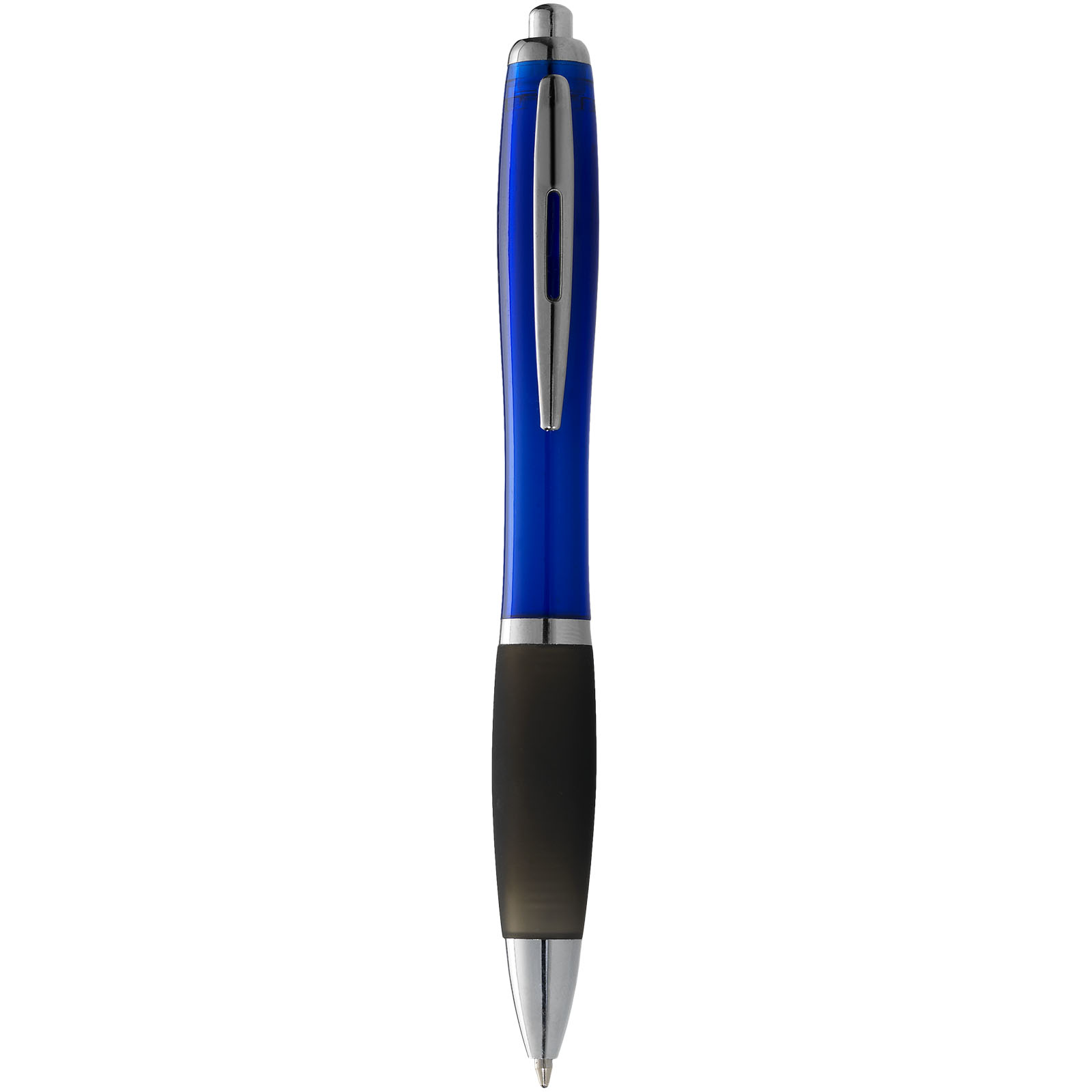 Stylo à bille Nash avec grip noir (encre noire) Stylo à bille Nash avec grip noir (encre noire) – vue 2
