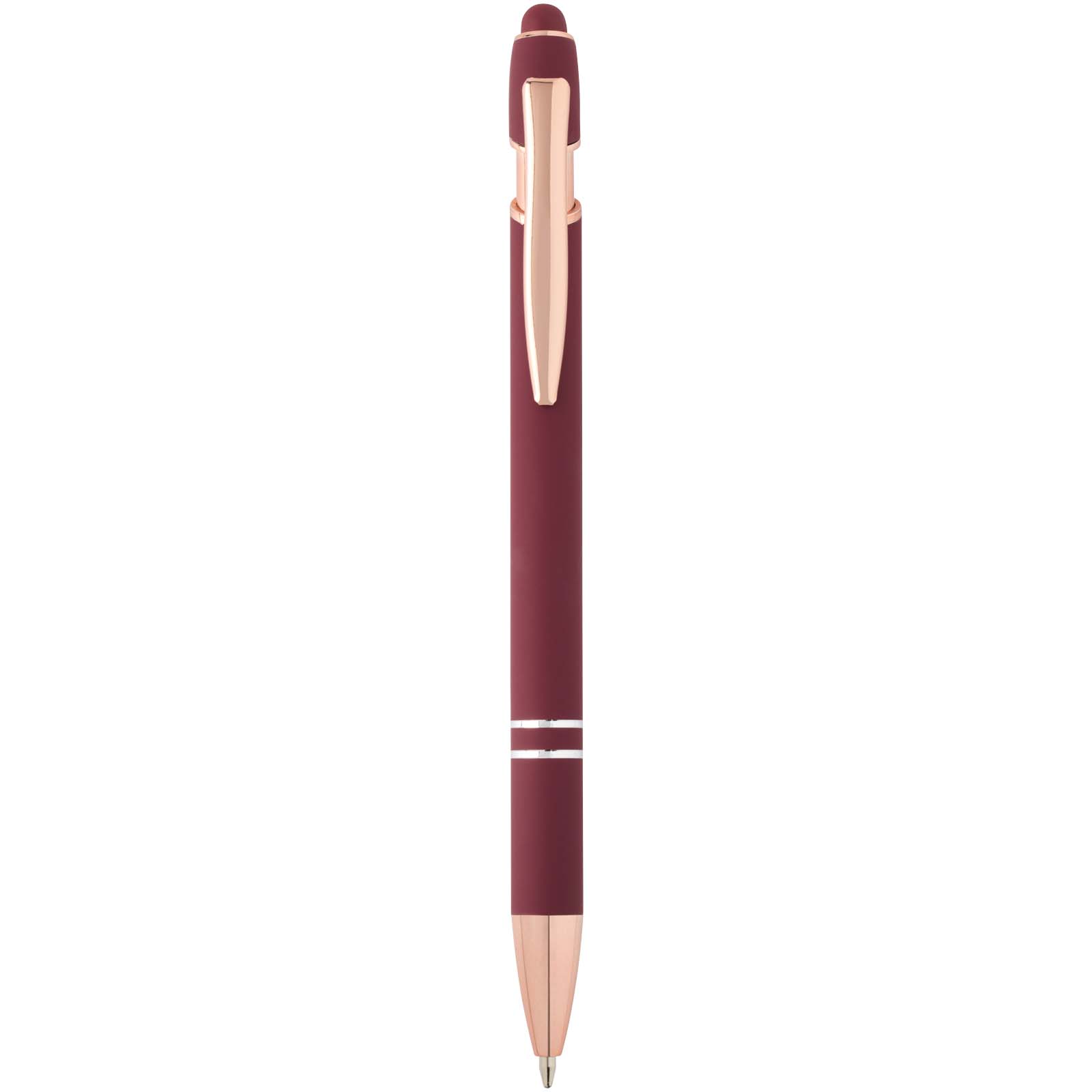 Stylo bille Nanna avec finition or rose Stylo bille Nanna avec finition or rose