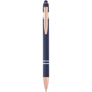 Stylo bille Nanna avec finition or rose – vue 4