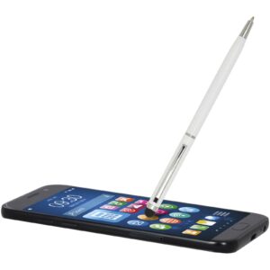 Stylo bille en aluminium Ore avec stylet (encre bleue) – vue 2
