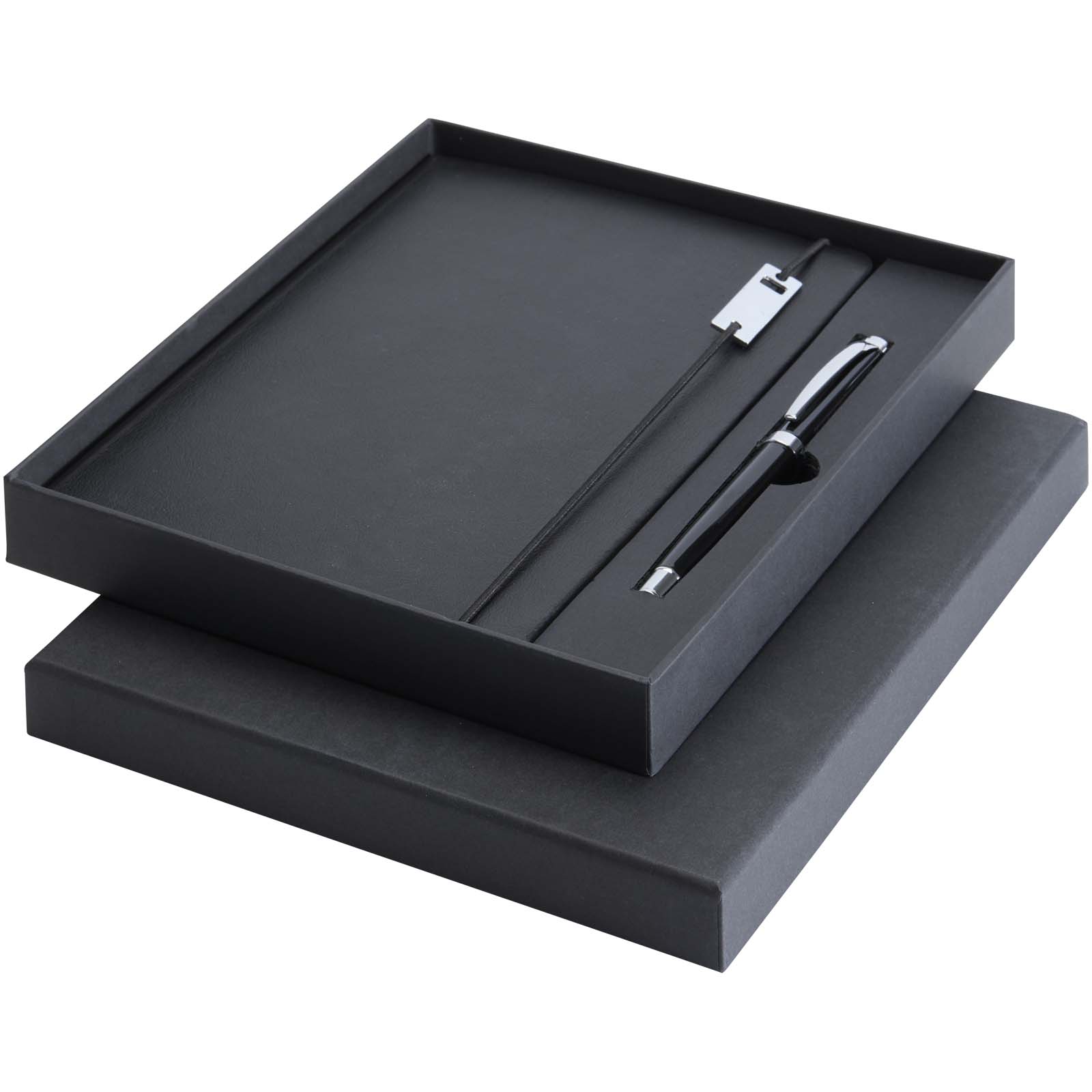 Ensemble carnet à couverture rigide A5 et stylo roller Legato Elegance Ensemble carnet à couverture rigide A5 et stylo roller Legato Elegance – vue 4