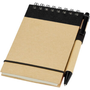 Bloc-notes recyclé format A7 avec stylo Zuse – vue 3