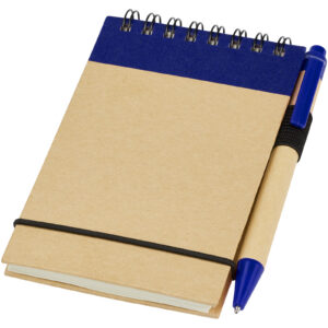 Bloc-notes recyclé format A7 avec stylo Zuse – vue 4