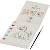 Livre de coloriage Quell et set de crayons pinceaux à eau