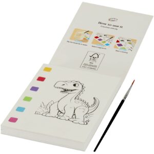 Livre de coloriage Quell et set de crayons pinceaux à eau