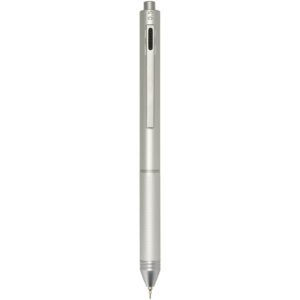 Stylo à bille 4 en 1 RCS Tine en acier inoxydable recyclé – vue 2
