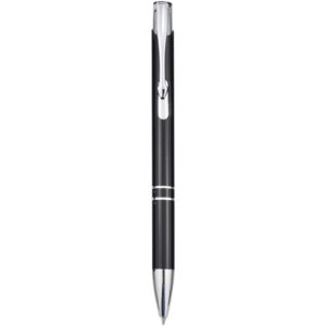 Stylo bille rétractable en aluminium Moneta (encre bleue)