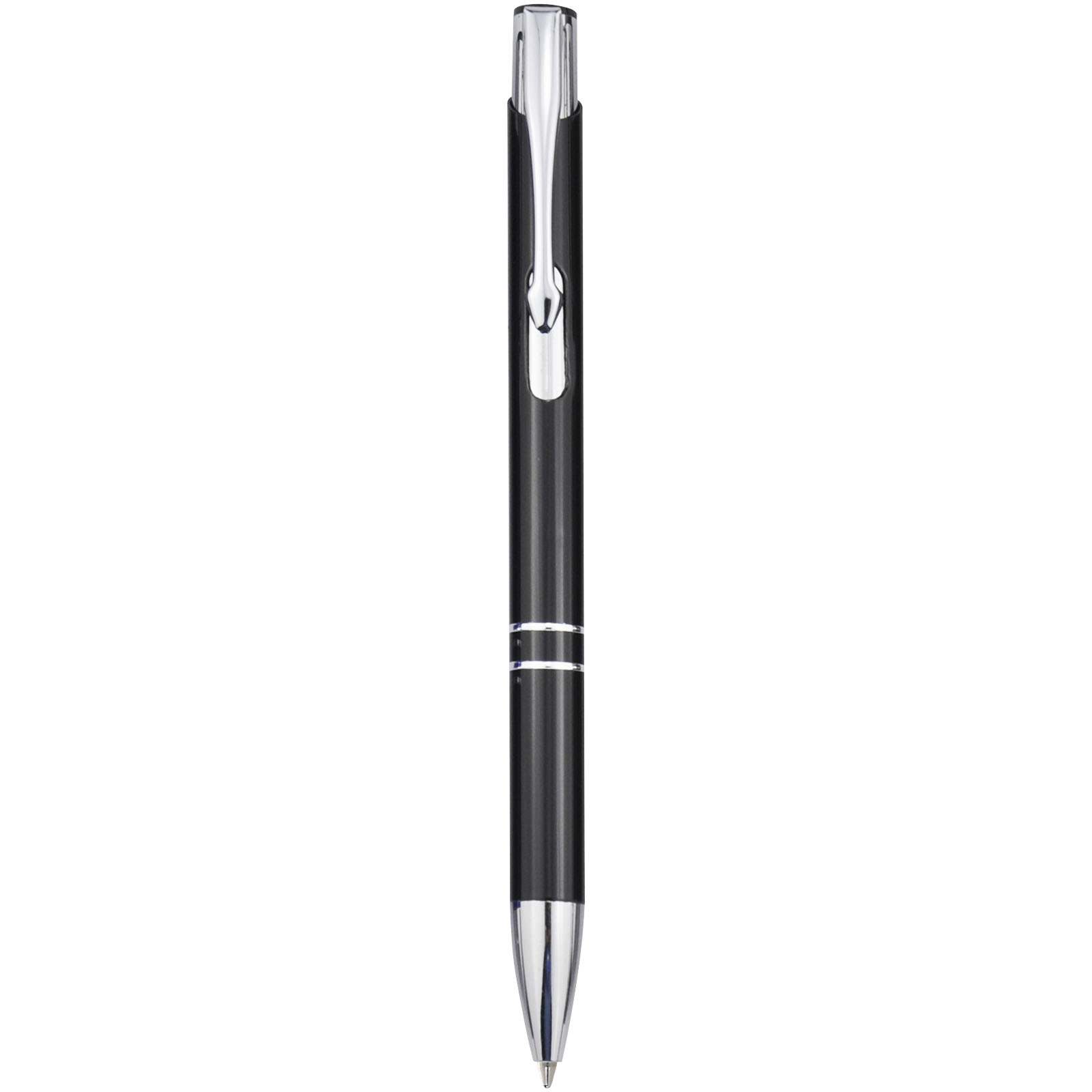 Stylo bille rétractable en aluminium Moneta (encre bleue) Stylo bille rétractable en aluminium Moneta (encre bleue)