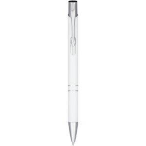 Stylo bille aluminium anodisé Moneta (encre bleue) – vue 2