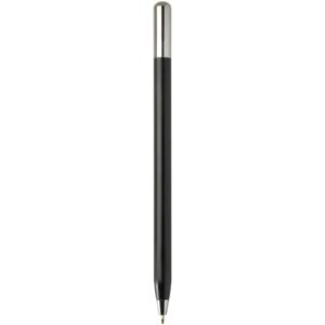 Stylo à bille à mécanisme rotatif SMART en aluminium recyclé (encre noire) – vue 4