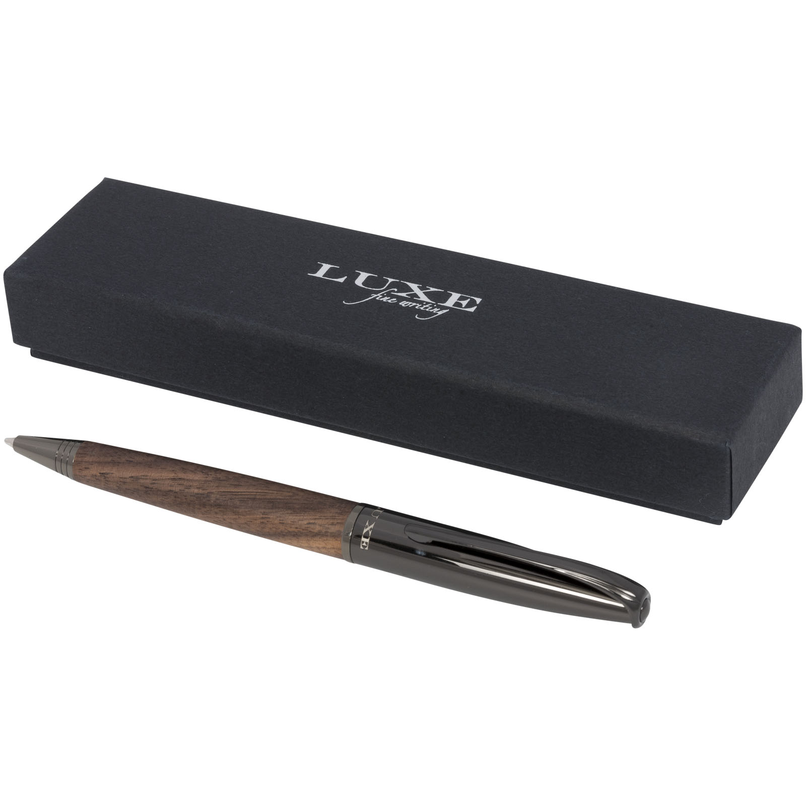 Stylo à bille avec corps en bois Loure (encre noire) Stylo à bille avec corps en bois Loure (encre noire)
