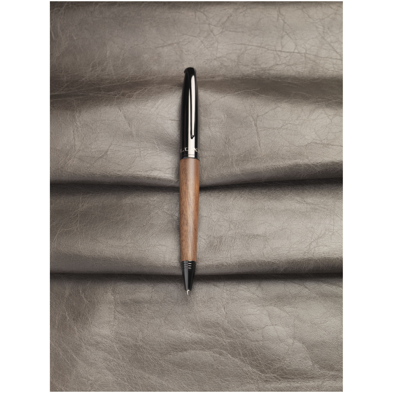 Stylo à bille avec corps en bois Loure (encre noire) Stylo à bille avec corps en bois Loure (encre noire) – vue 2