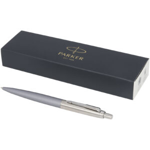 Stylo bille mat Jotter XL Parker avec finitions chrome (encre bleue) – vue 4